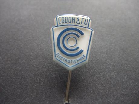 Croon & Co Elektrotechniek Rotterdam logo lichtblauw
